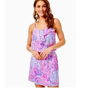 Lilly Pulitzer🌸💙 Zana Romper, Size XXS